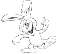 Bonkers Bunny by Davy Jones